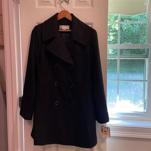 pea coat wool